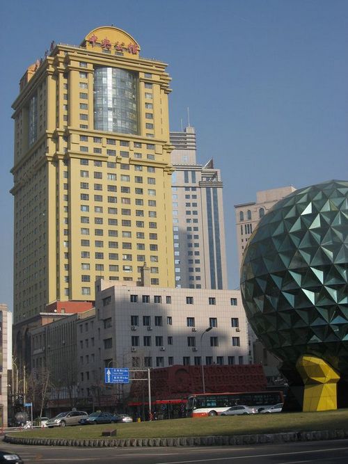 Dalian Central Residence Zewnętrze zdjęcie